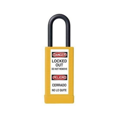 Accuform BRASS BODY PADLOCKS BODY HEIGHT KDL451YL KDL451YL